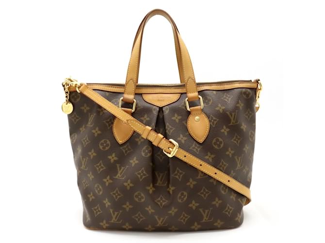 Louis Vuitton Monogram Palermo PM Tote Bag Lackleder  ref.1494110