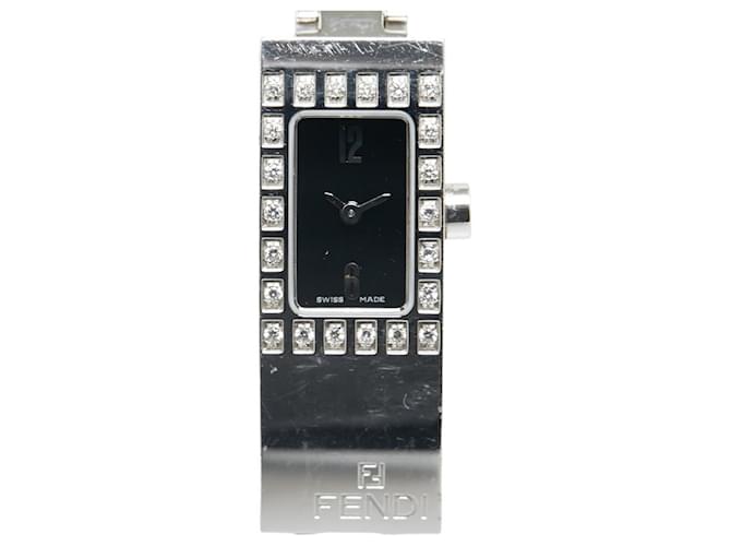 Fendi Diamond Bezel Watch 3300L  ref.1494161