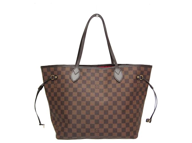 Louis Vuitton Damier N51105 Neverfull MM Tote Bag Damier ebene Cloth  ref.1494527