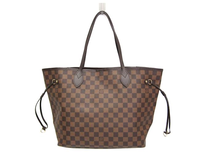 Louis Vuitton Damier Neverfull MM Tote Bag Damier ebene Cloth  ref.1494528