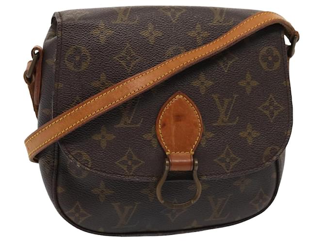 LOUIS VUITTON Monogram Saint Cloud MM Schultertasche M51243 LV  