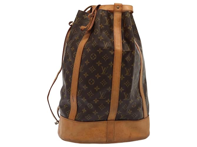 LOUIS VUITTON Sac à épaule Monogram Randonnee GM M42244 LV Auth 80050 Toile Monogramme  ref.1494817