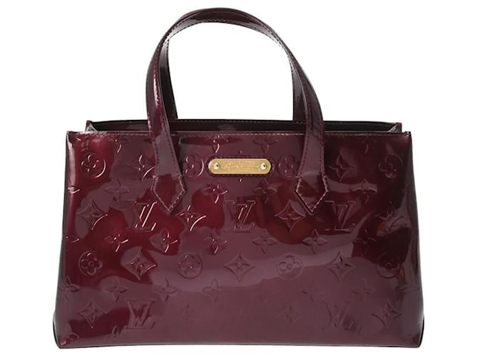 Louis Vuitton Wilshire Bordeaux Leinwand  ref.1494953