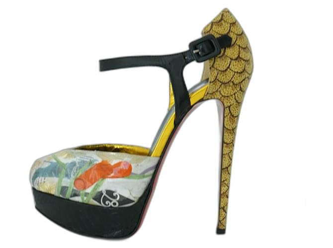 Tacón Alto Zapatos Christian Louboutin De Mujer Christian