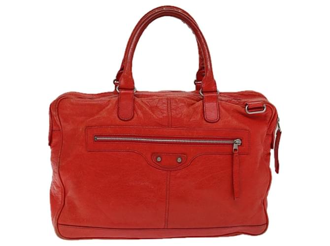 Balenciaga - Roja Cuero  ref.1494983