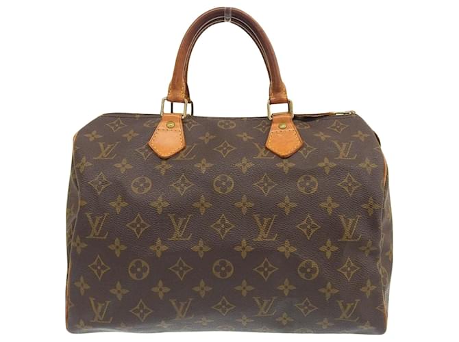 Louis Vuitton Speedy 30 Toile Marron  ref.1494990