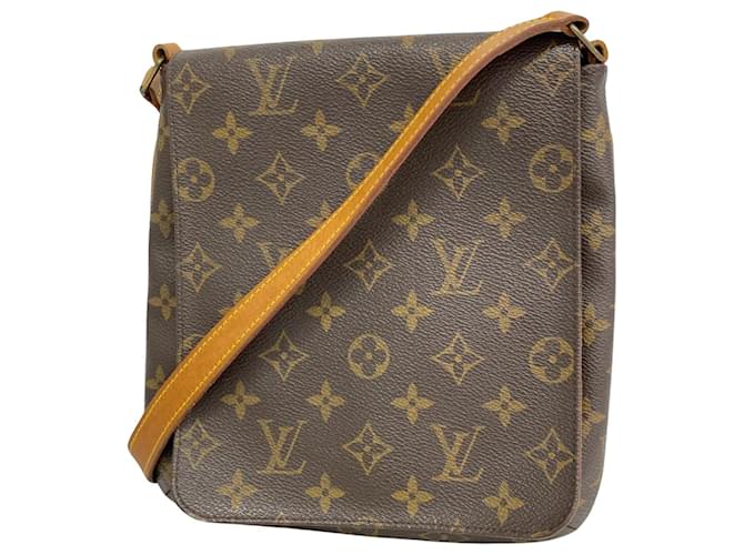 Louis Vuitton Musette Salsa Brown Cloth  ref.1494996