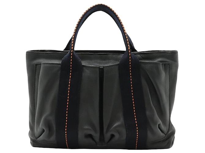 Hermès Caravan Black Leather  ref.1495002