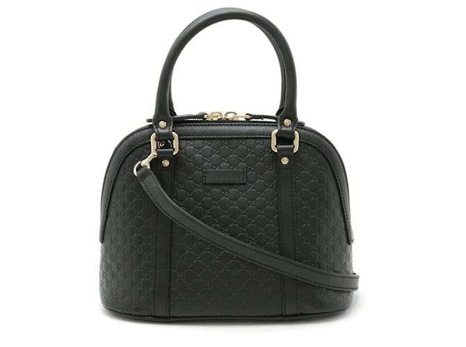 Gucci Micro guccissima Cuir Noir  ref.1495061