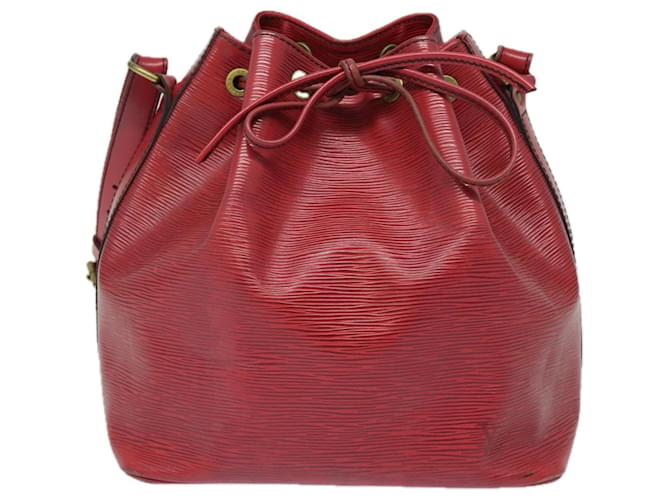 Noe Louis Vuitton Petit Noé Vermelho Couro  ref.1495062