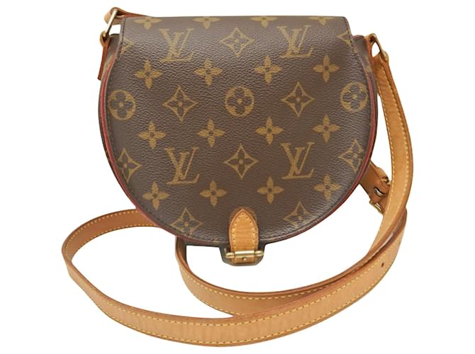 Tambourin Louis Vuitton Toile Marron  ref.1495181