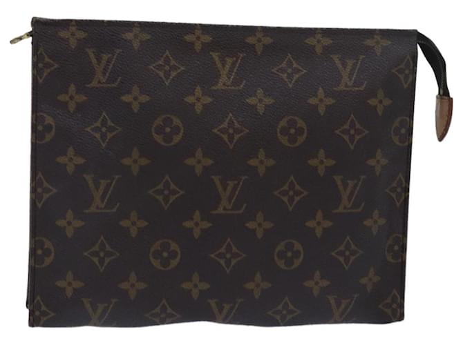 Louis Vuitton Poche Toilette Brown Cloth  ref.1495241