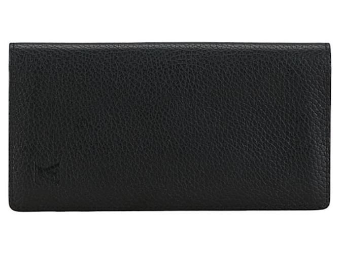Louis Vuitton Portefeuille Brazza Black Leather  ref.1495244