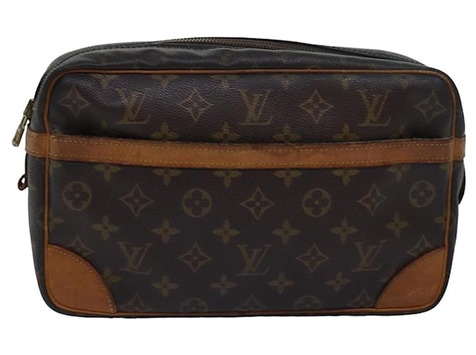 Louis Vuitton Compiegne 28 Marrom Lona  ref.1495315