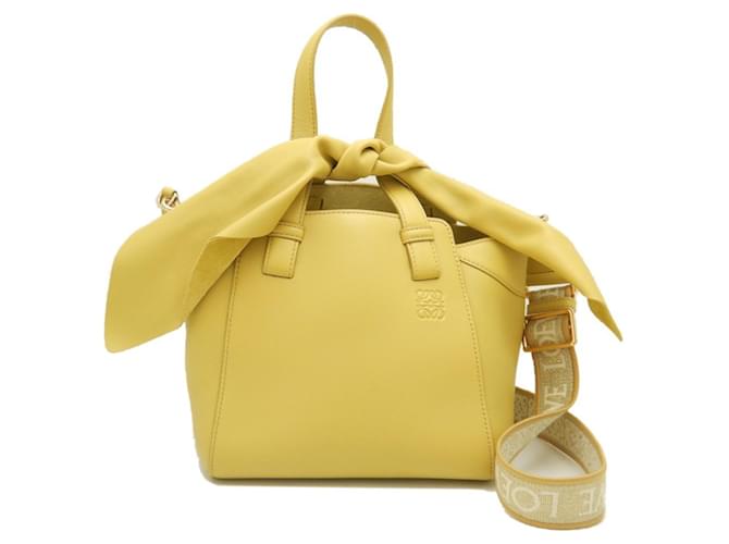 Loewe Hammock Yellow Leather  ref.1496318