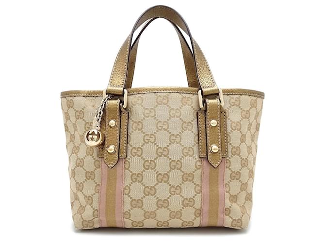 Gucci Sherry Bege Lona  ref.1496432