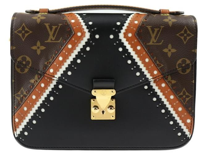 Louis Vuitton Metis Brown Cloth  ref.1496473