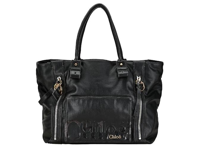 Chloe Eclipse series leather tote bag Chloe Eclipse series leather tote bag
