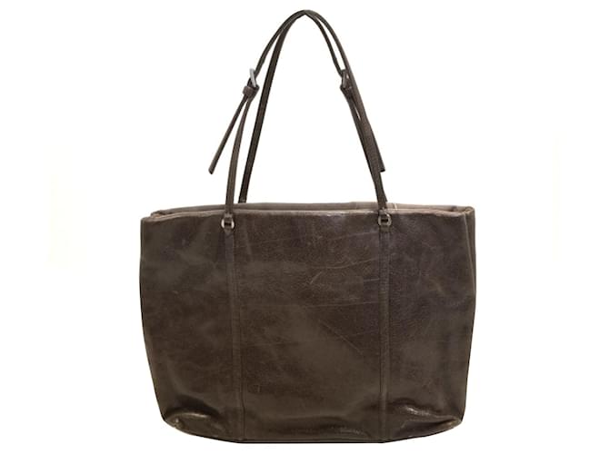 Brown Prada Leather Tote  ref.1498791