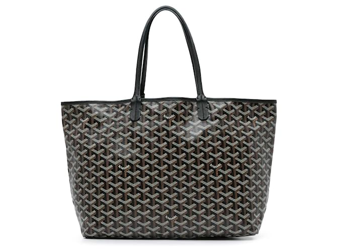 Bolsa tote Goyardine Saint Louis PM Goyard preta Preto Couro  ref.1499025