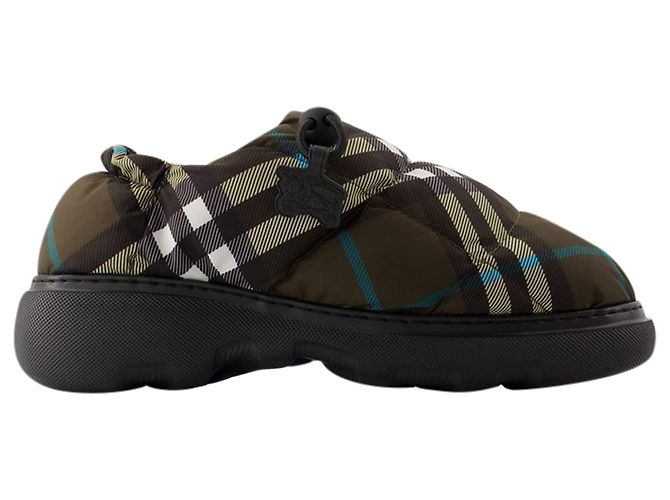 Pillow Low Mules - Burberry - Nylon - Multicolor