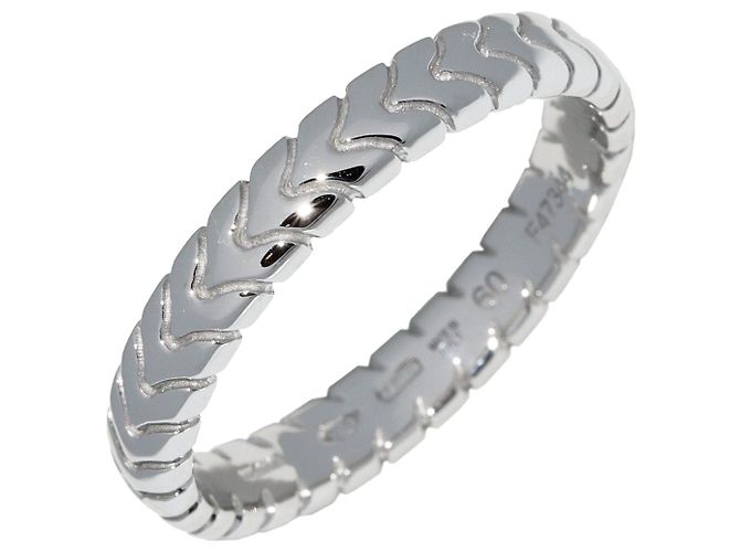 Autre Marque Anel de casamento Bvlgari Pt950 Spiga 349144