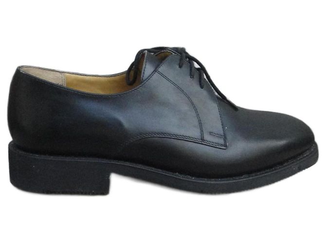 Autre Marque Derby Marbot in pelle nera Nero 