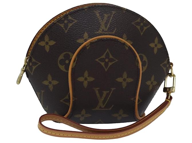 LOUIS VUITTON Monogram Mini ellipse Pouch M51129 LV Auth 79940SA Cloth  ref.1502088