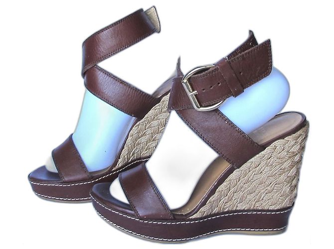 STUART WEITZMAN wedge sandals 37