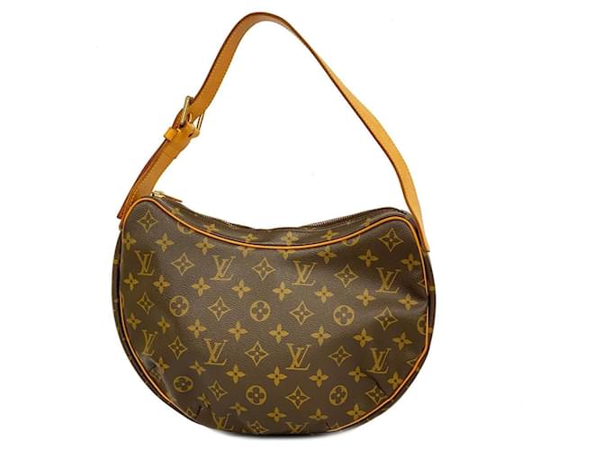 Louis Vuitton Monogram Croissant MM Shoulder Bag Brown  ref.1502369