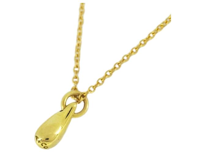 Tiffany & Co Colar em forma de gota Tiffany em ouro amarelo 18K  ref.1502408