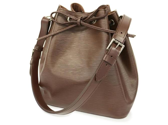 Louis Vuitton Epi Petit Noe Shoulder Bag Brown  ref.1502676