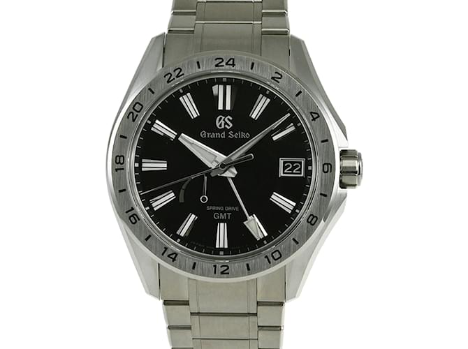 Seiko Grand Seiko Evolution 9 Collection 9R Spring Drive GMT Watch SBGE283  ref.1503077
