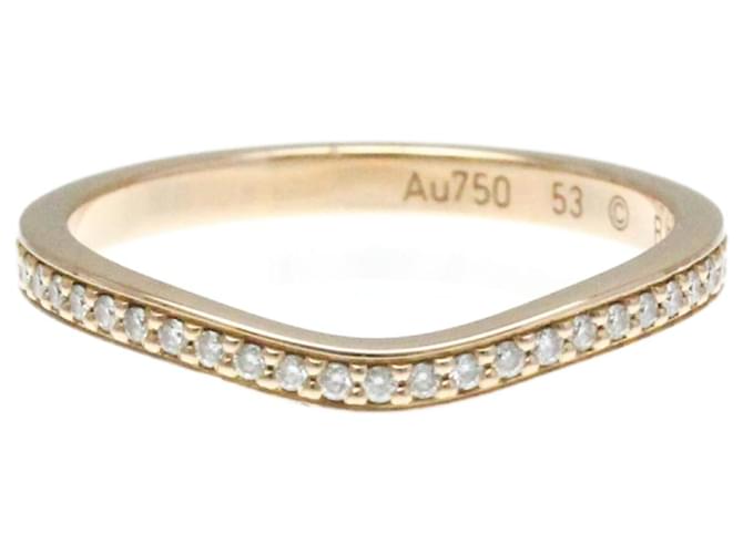 Cartier Ballerina Wedding Ring in Pink Gold Golden  ref.1503131