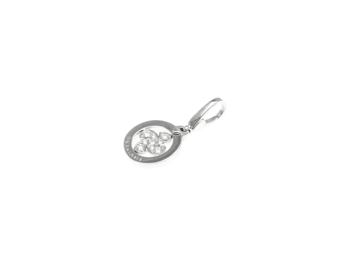 Bulgari Bvlgari Tondo Windmill Charm Pendant Silvery  ref.1503161