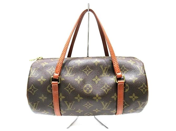 Borsa Louis Vuitton Monogram Old Papillon 26 Monogramma Pelle verniciata  ref.1503328