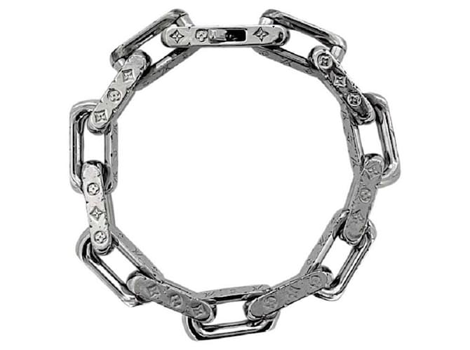 Bracelet en argent Louis Vuitton Métal Argenté  ref.1503333