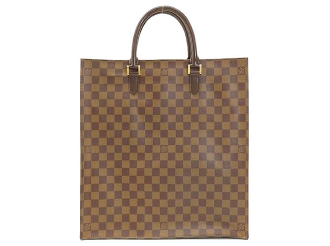 Bolso Louis Vuitton Damier Ebene Castaño Lienzo  ref.1503503