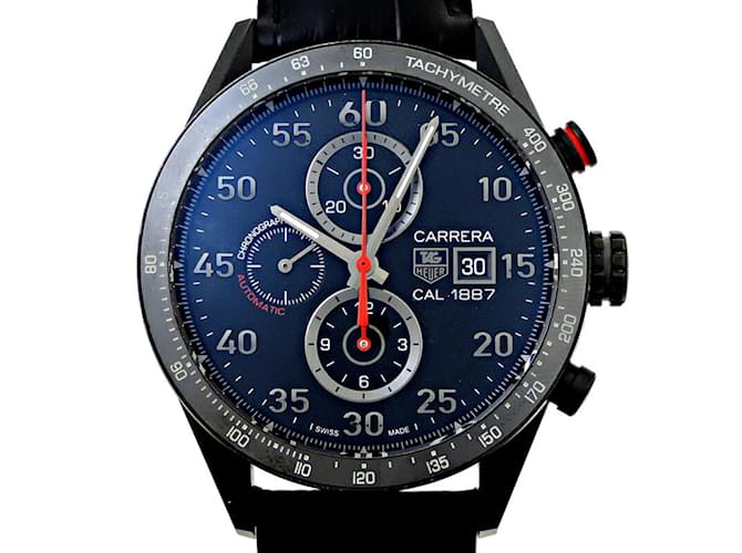 TAG Heuer Carrera 1887 Racing Men's Watch Black  ref.1503537