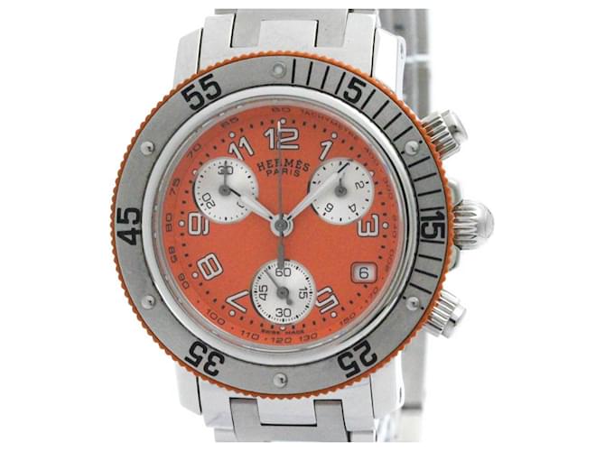 Hermes Hermes Clipper Diver Chronograph Quartz Ladies Watch ref.1503565 Joli Closet