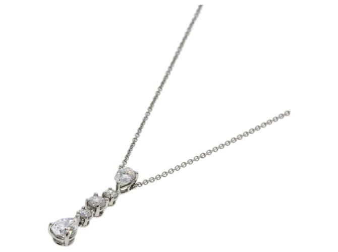 Tiffany & Co Colar de diamante Tiffany Swing Drop Platina  ref.1503636