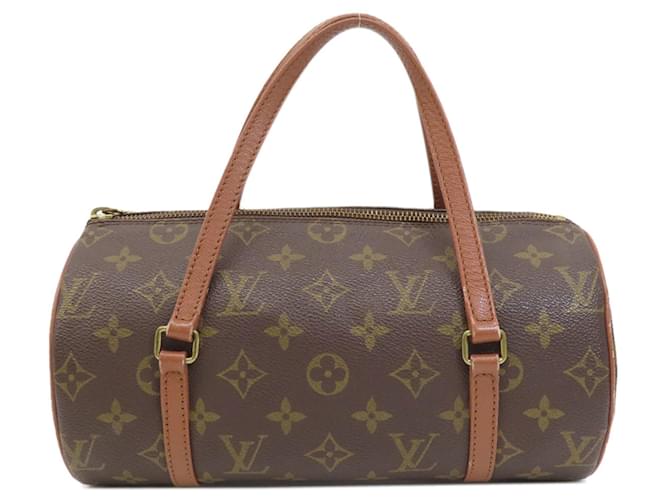 Louis Vuitton Monogram Papillon 26 Handbag Brown Patent leather  ref.1503802