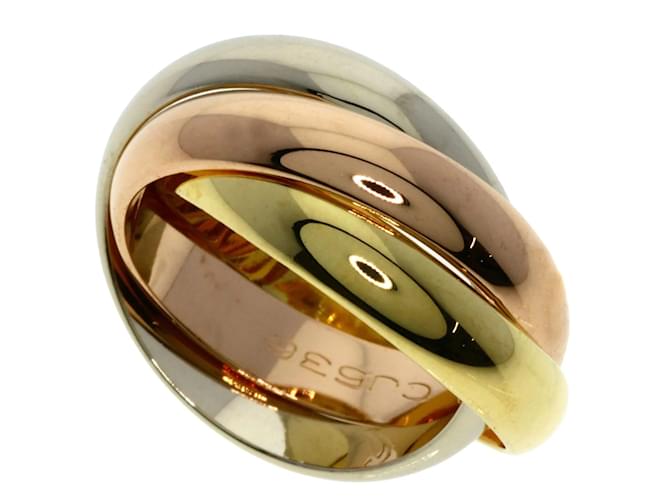 Bague Trinity de Cartier Or blanc Or jaune Or rose  ref.1503909