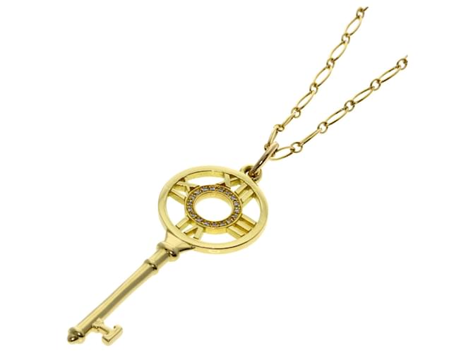 Tiffany & Co Colar de diamante Tiffany Atlas Key Ouro amarelo  ref.1503918