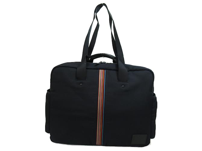 Paul Smith Navy Polyamide Boston Bag Navy blue  ref.1504052