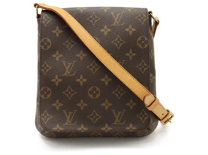 Borsa a Spalla Lunga Musette Salsa Monogramma Louis Vuitton Pelle verniciata  ref.1504072