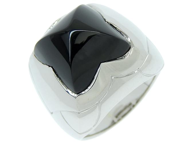 Bulgari Bvlgari Pyramid Deonyx Ring White gold Joli