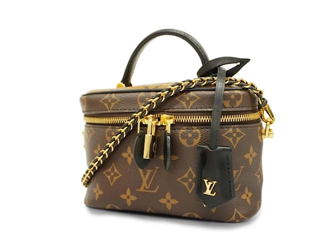 Louis Vuitton Monogram Reverse Vanity NV PM Handbag Brown  ref.1504467