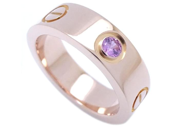 Anillo Love Cartier en oro rosa de 18 quilates  ref.1504751