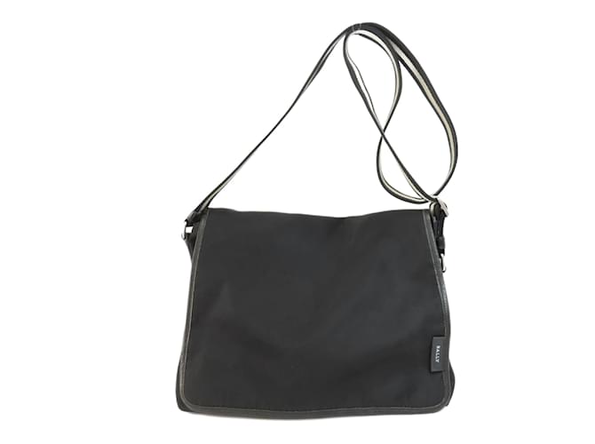 BALLY Schultertasche für Damen Schwarz Nylon  ref.1504773